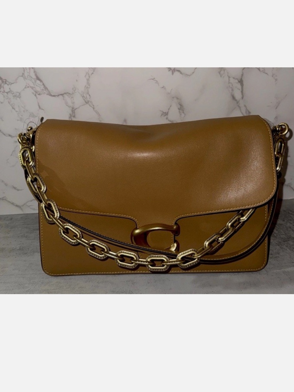Coach Tabby 30 honey brown nwt Shoulder Bag in Saddle Brown